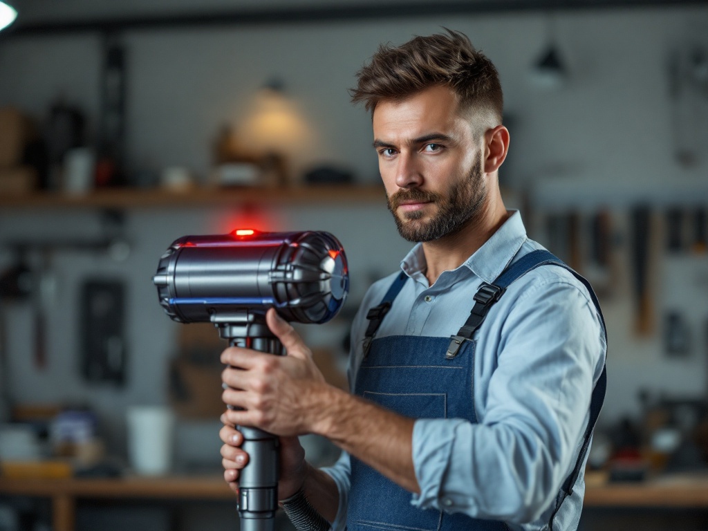Cómo solucionar luz roja parpadeante rápida en Dyson V7 a V15