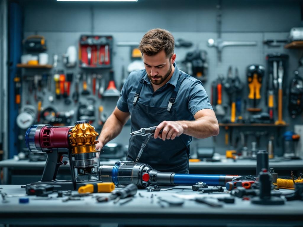 Razones para sustituir el motor de un Dyson aspirador escoba